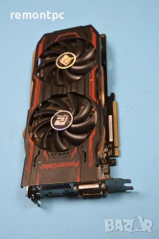 Видео карта 3GB PowerColor TurboDuo R9 280X 3GB GDDR5 OC, снимка 7 - Видеокарти - 50316833