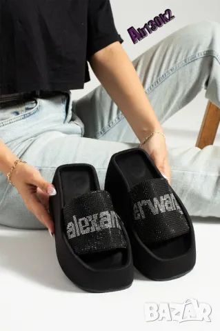 чехли на платформа Alexander Wang , снимка 1 - Чехли - 48997471