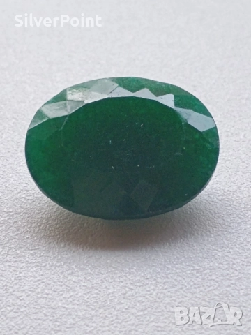 Изумруд голям с наситен цвят и документ, снимка 6 - Други - 52206408