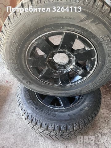 Зимни гуми с джанти от Хамър 16-ки, снимка 5 - Гуми и джанти - 45293883