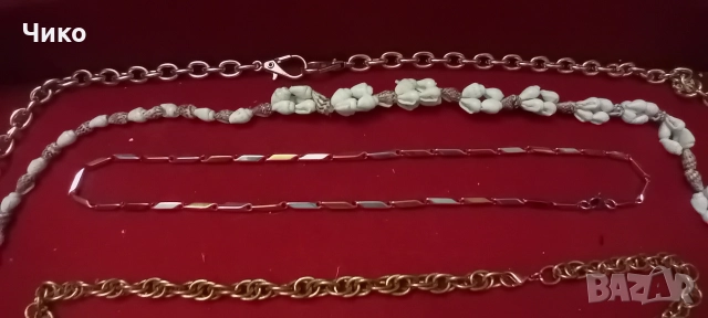 Стари 4бр женски колиета, снимка 6 - Антикварни и старинни предмети - 52852270