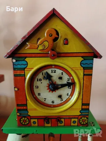 Рядка детска навиваща се играчка с птица и катерица, снимка 7 - Други ценни предмети - 50090506