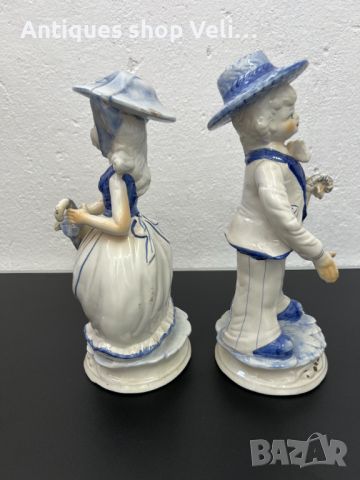 Порцеланови фигури CAPODIMONTE №5470, снимка 3 - Антикварни и старинни предмети - 46086153