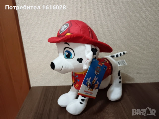 Плюшени играчки на Пес Патрул. Чейс,Маршал и Скай., снимка 6 - Плюшени играчки - 49970738