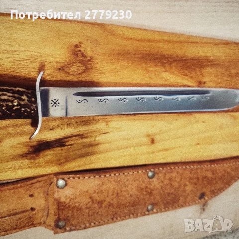 Ловен дълъг нож касапски от колекция , снимка 7 - Ножове - 50754954