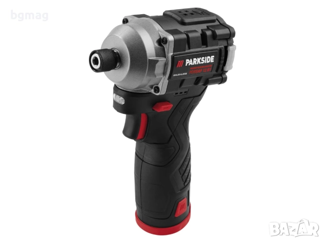 PARKSIDE PERFORMANCE 12V акумулаторни винтоверт PBSPA+ударен гайковерт PDSSAP,с 2 батерии и зарядно, снимка 3 - Винтоверти - 52674786