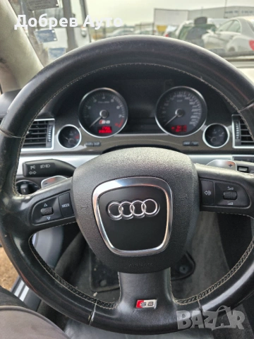 **САМО НА ЧАСТИ***  Audi S8 D3, 5.2 V10, Distronic, Bose, Алкантара  , снимка 9 - Автомобили и джипове - 53692845