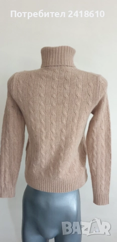 POLO Ralph Lauren Cable Wool / Cashmere Knit Womens Size S НОВО! ОРИГИНАЛ! Дамски Поло Пуловер !, снимка 4 - Блузи с дълъг ръкав и пуловери - 51706563