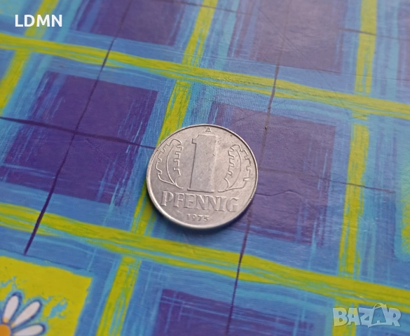 1 Pfennig 1975 A Демократична Република Германия