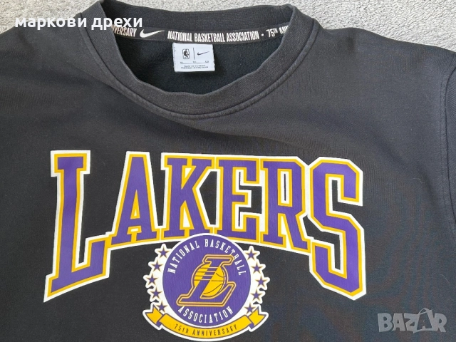 Nike Lakers Performance Pre-owned Club wear - black XL, снимка 10 - Суичъри - 52755519