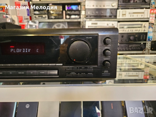 Ресийвър SONY STR-DE305 Две по 100 вата на 8 ома.В перфектно техническо и много добро визуално състо, снимка 5 - Ресийвъри, усилватели, смесителни пултове - 46703258