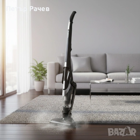 Безжична прахосмукачка 2 в 1 с Li-ion батерия, 8 kPa, 22.2V - Вертикална и ръчна прахосмукачка без т, снимка 3 - Прахосмукачки - 53985065