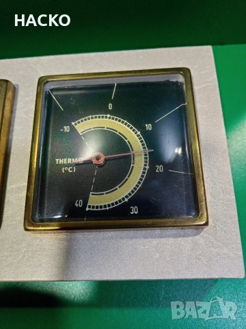 Метеорологична Станция,Термометър,Барометър,Влагомер Made in GDR, снимка 4 - Други - 53812865