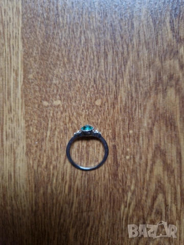 ПРОМОЦИЯ! ДВА ЗА ЕДИН пръстени със зелени камъни, снимка 7 - Пръстени - 52398681