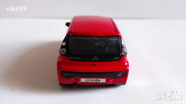 Citroen C1 Bburago Street Fire - Мащаб 1:43, снимка 4 - Колекции - 49460831