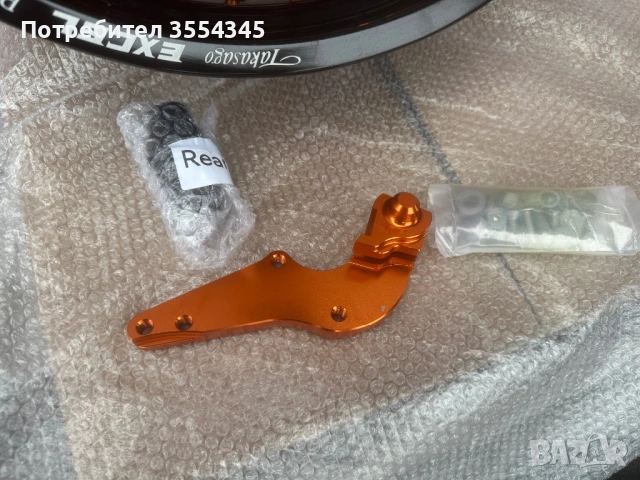 Пълен комплект Супермото Капли Excel 17”х3.5 и 17”х4.5. , снимка 5 - Гуми и джанти - 53351867