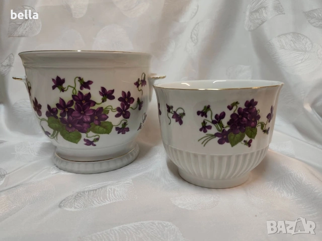 Комплект баварски кашпи Bareuther Waldsassen