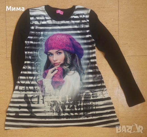 Блузи с дълъг ръкав, 12 г.