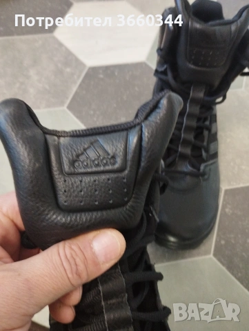 Кубинки боти Адидас 49 номер , снимка 5 - Мъжки боти - 53843634