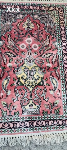 Ръчно тъкана копринена пътека.Топ антика за ценители., снимка 3 - Пътеки - 53847843