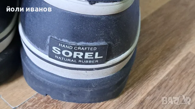 SOREL WATERPROOF-CARIBOU-кожени боти с чорап,нови 41 номер, снимка 7 - Мъжки боти - 48246069