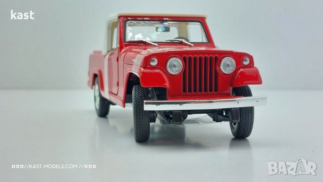 KAST-Models Умален модел на Jeep Jeepster Welly 1/24, снимка 6 - Колекции - 45467431