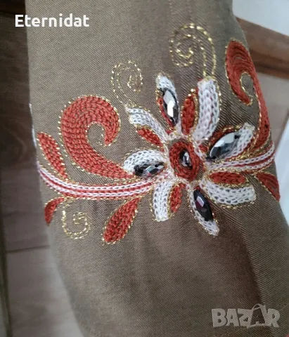 Нова бутикова бохо рокля бродерии и камъчета , снимка 2 - Рокли - 50303012