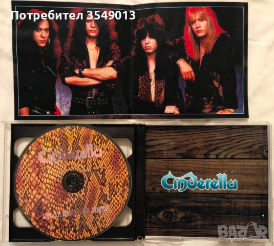 Неофициални cd / цд компакт дискове-нови-Cinderella-Heartbreak Station 2011 Deluxe Edition 2CD, снимка 5 - CD дискове - 54001425
