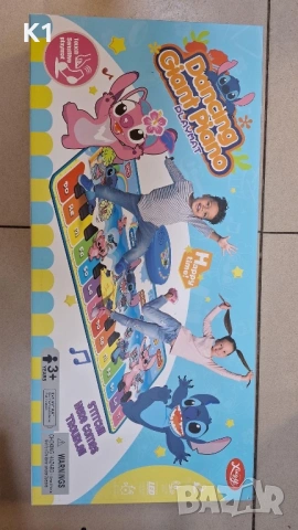 Голям Музикален Килим пиано Лило и Стич, Lilo & Stitch, детска игра Лило и Стич, Стич Ейнджъл, снимка 3 - Музикални играчки - 54192823