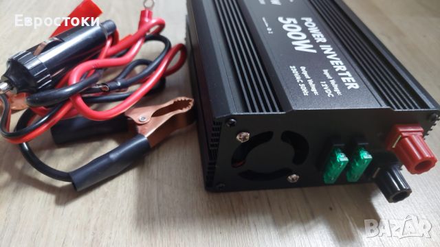 ECM 500 W модифициран синусоидален захранващ инвертор DC 12 V към AC 230 V, снимка 10 - Аксесоари и консумативи - 46574884