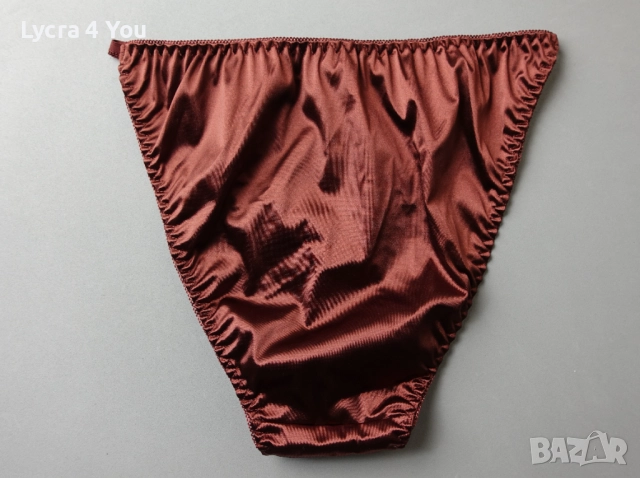 M дамски бикини от сатен в 5 цвята, снимка 13 - Бельо - 52384156