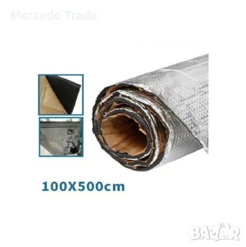 Универсално шумоизолиращо фолио, За МПС, Заведения 100х500см, снимка 2 - Аксесоари и консумативи - 49723368