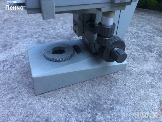 стар професионален микроскоп "CARL ZEISS JENA" - Germany DDR, снимка 4 - Антикварни и старинни предмети - 41317641