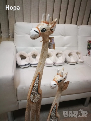 Жирафи от дърво, снимка 4 - Декорация за дома - 52659374