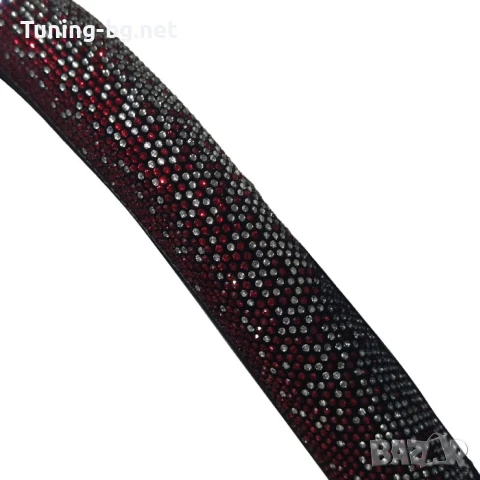 Калъф за волан М 38см с камъчета, снимка 3 - Аксесоари и консумативи - 51363235