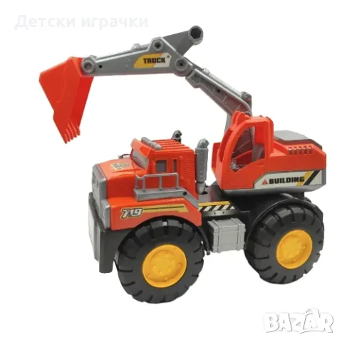 Камион багер 40см, строителна машина 