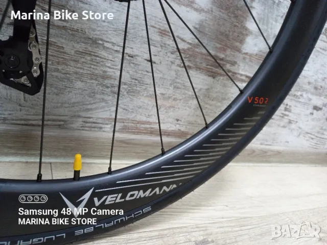 НОВ карбонов шосеен велосипед Ridley Fenix SLiC Disc Ultegra Di2 Velomann, снимка 5 - Велосипеди - 47283818