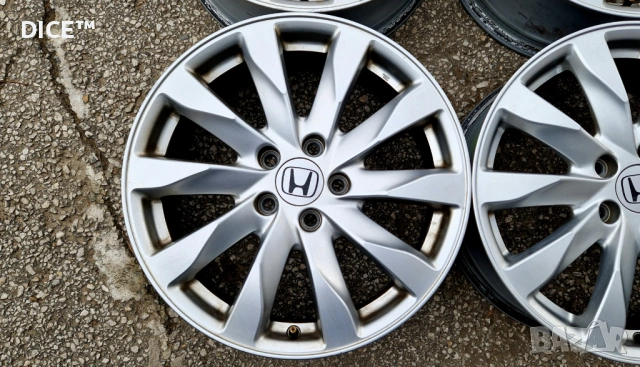 Хонда 18 5х114,3 лети джанти Honda Civic Accord CR-V. 5x114,3, снимка 4 - Гуми и джанти - 53572676