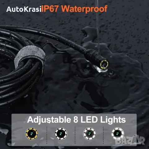  Професионален eндоскоп  камера - IN0342, снимка 4 - Аксесоари и консумативи - 49489185