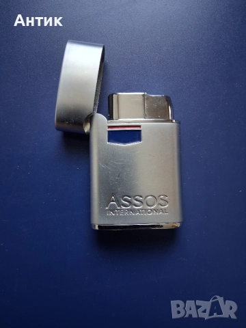 Две Стари Метални Запалки ASSOS, снимка 6 - Колекции - 52848027