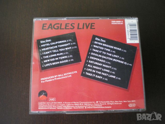 Eagles ‎– Eagles Live 1980 2×CD, Album Двоен диск, снимка 4 - CD дискове - 45700830