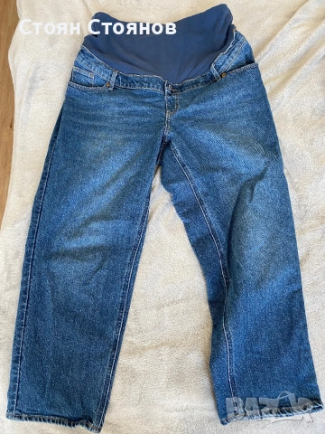 Продавам два чифта дънки за бременни H&M, снимка 3 - Дънки - 53800830