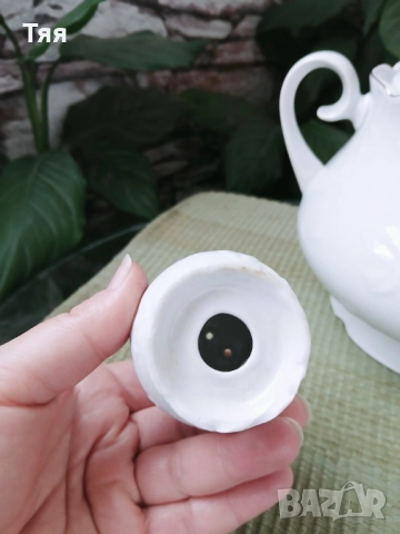 БГ порцелан бяла Шипка,  супник и солничка , снимка 5 - Сервизи - 52271177