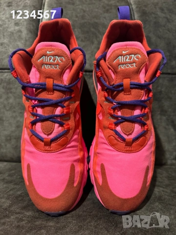 Nike Air Max 270 React Mystic Rojo., снимка 2 - Маратонки - 53951497