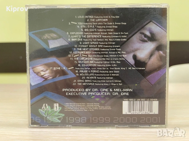 🎶 Dr. Dre – 2001 (оригинален CD), снимка 4 - CD дискове - 53241123
