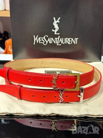 колани от естествена кожа в кутия ysl saint laurent , снимка 9 - Колани - 52031420