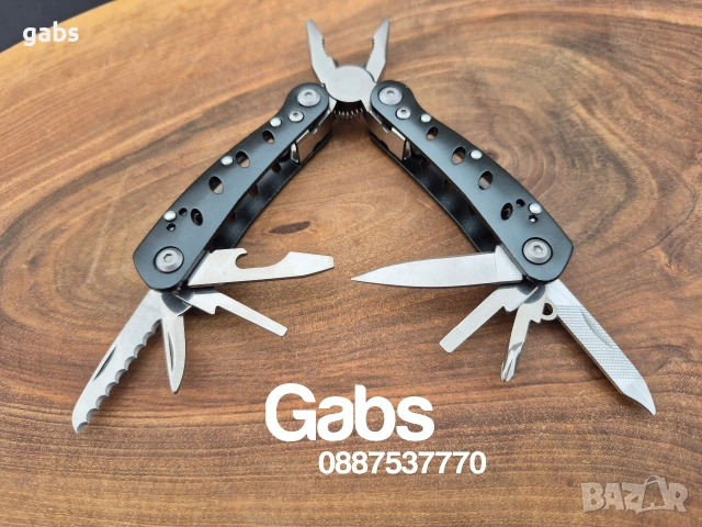 Мултифункционален инструмент Multi tool GANZO 2019S, снимка 7 - Екипировка - 53403910