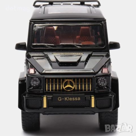 Метална количка MERCEDES G CLASS 63 МАЩАБ 1/24 ПУШЕЩА., снимка 5 - Колекции - 45684778