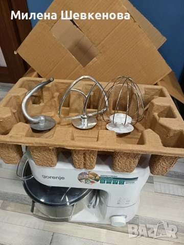 Нов Планетарен миксер Gorenje MMC800CW, снимка 4 - Миксери - 54257282