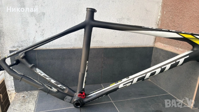 Рамка Scott Scale 600 RC 26" carbon размер L, снимка 2 - Части за велосипеди - 53696856